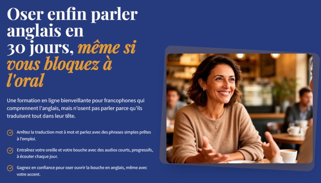 Formation Oser Enfin Parler Anglais - Florence Ayivigan